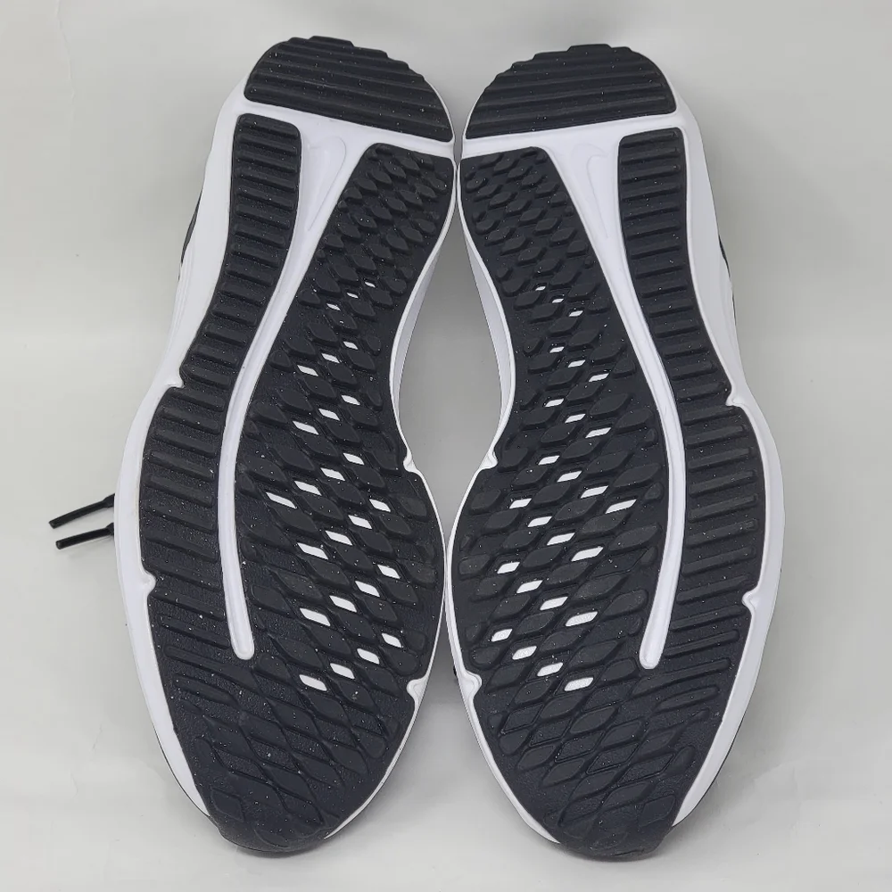 Nike Youth Size 6Y Downshifter 12 Running Shoes DM4194-003 Black White New